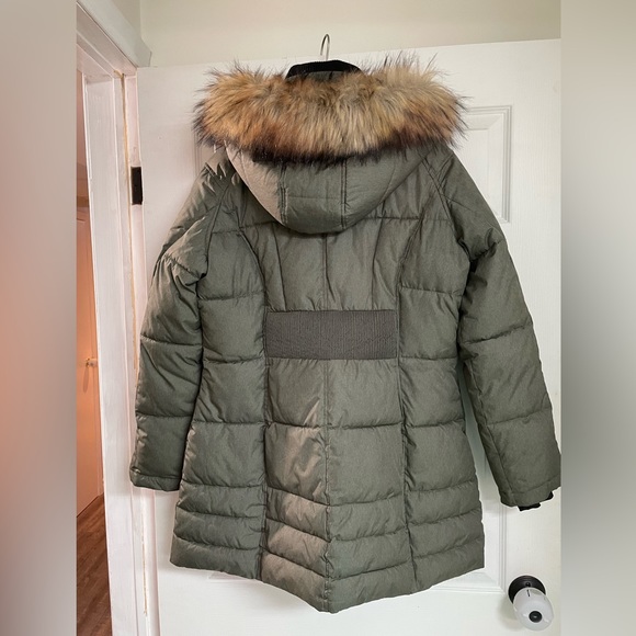 Winter coat green Nautica large excellent like-new condition - Picture 2 of 5